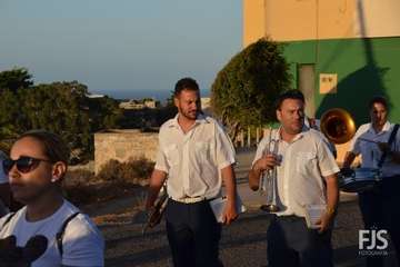 Procesión religiosa de El Caracol (Foto Francisco Javier Santana)